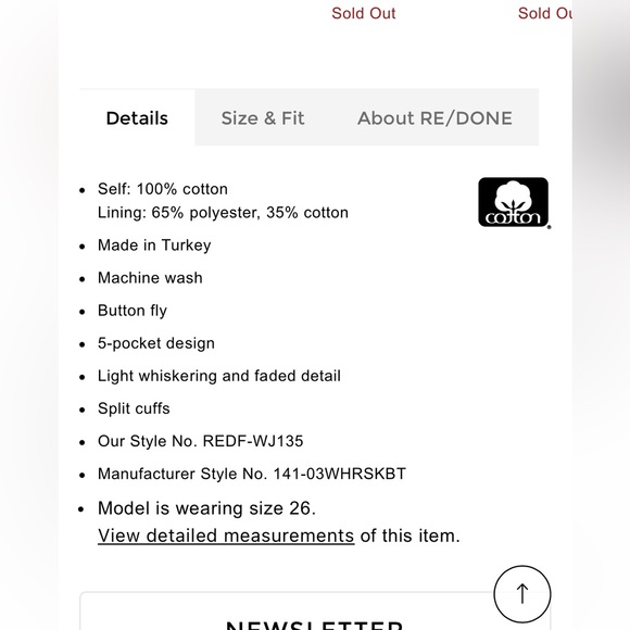 RE/DONE 70’s High Rise Skinny Bootcut Jean - Picture 7 of 12